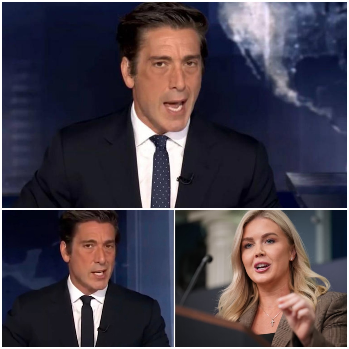 “YOU THINK I’M DONE? THINK AGAIN!” David Muir Hits Karoline Leavitt